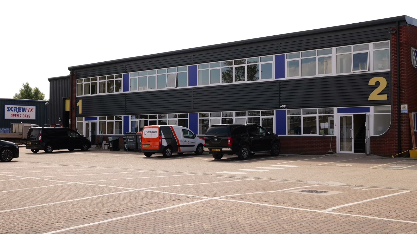 The outside of Padel Quarter at The Admiral Park